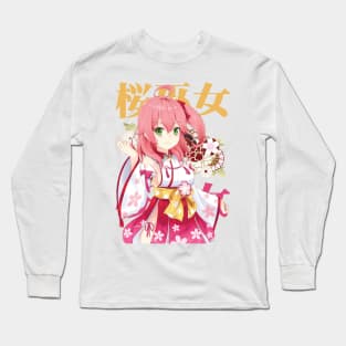 Hololive JP - Sakura Miko Long Sleeve T-Shirt